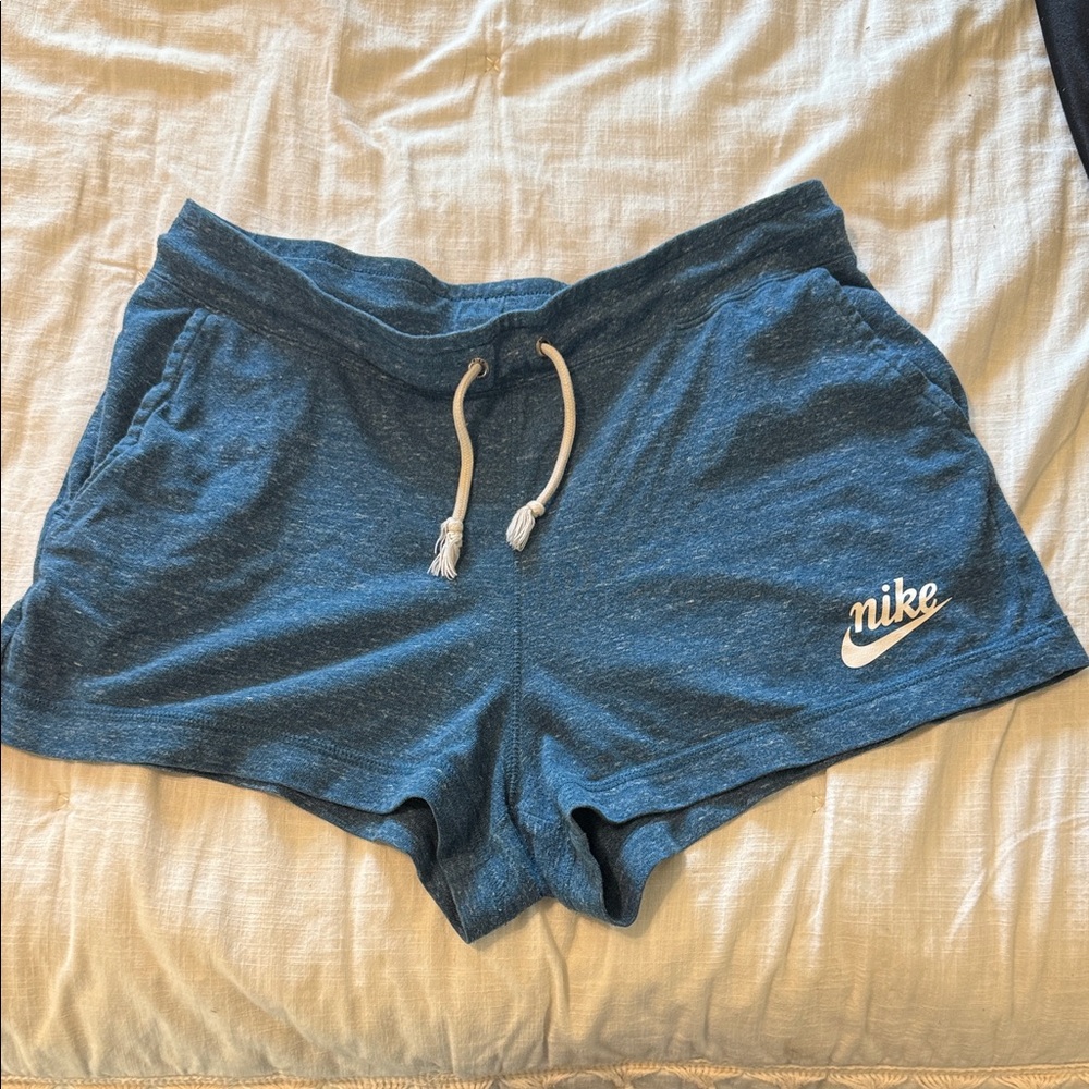 Nike Women's Athletic Blue Shorts